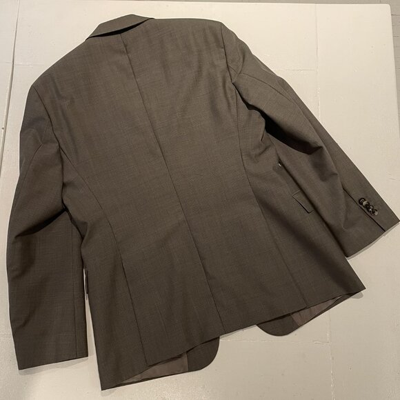 Hugo Boss 2 Piece Suit 40S (40R) Khaki/Light Brown - Picture 5 of 14